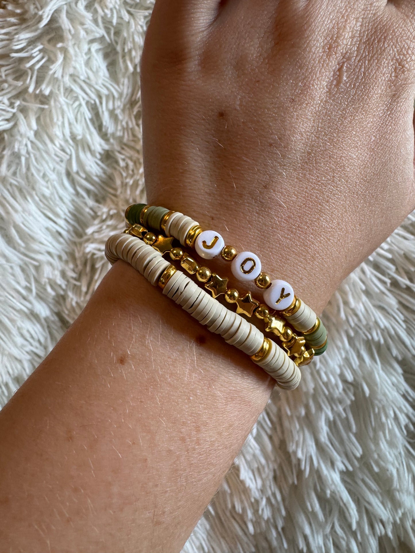 clay bead bracelets