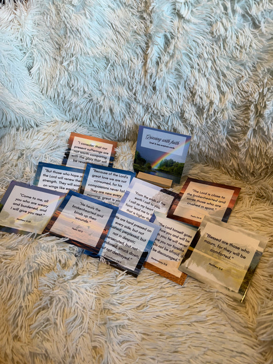 Grief & loss scripture cards