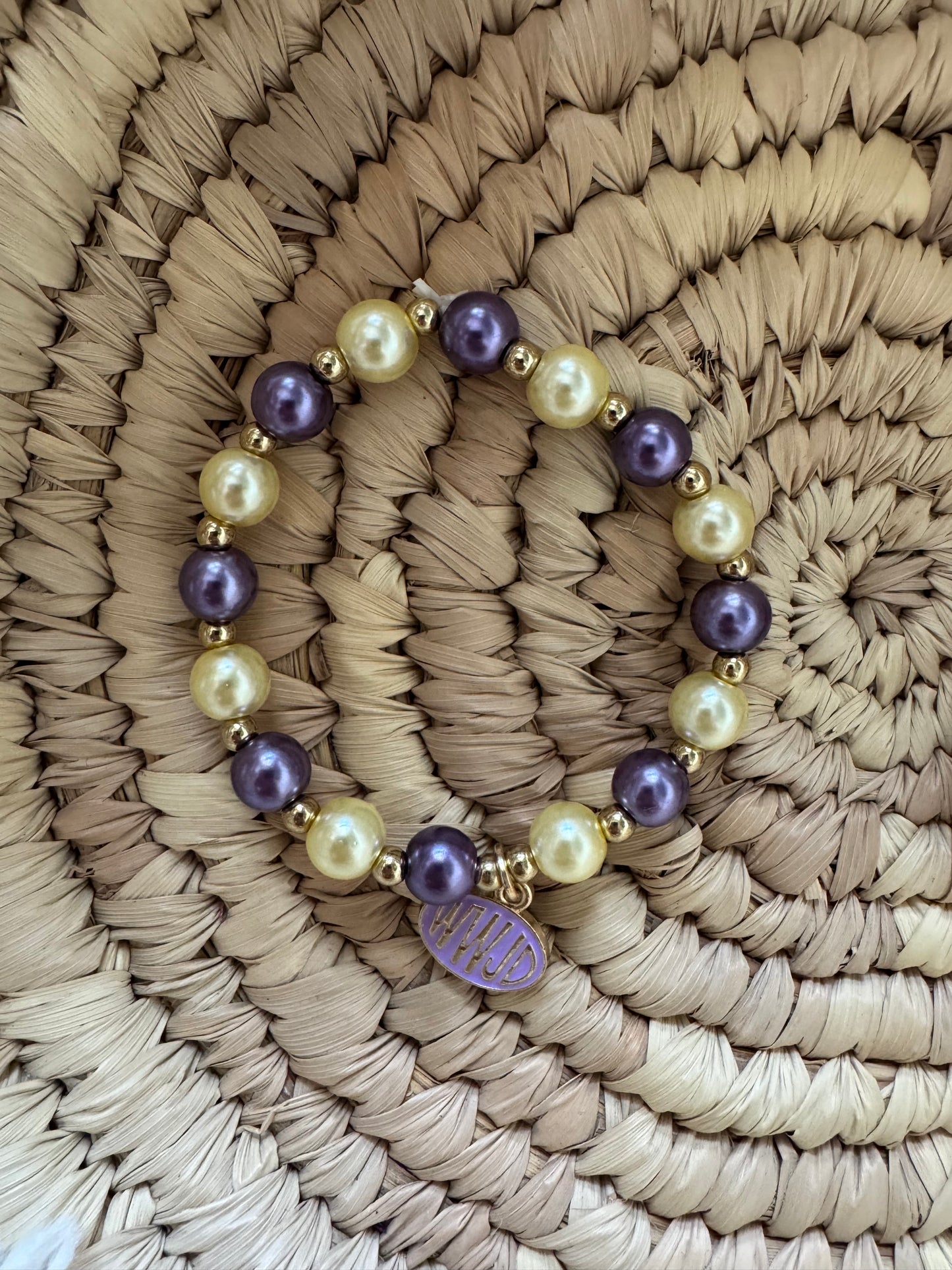 Beaded bracelets w/ charm