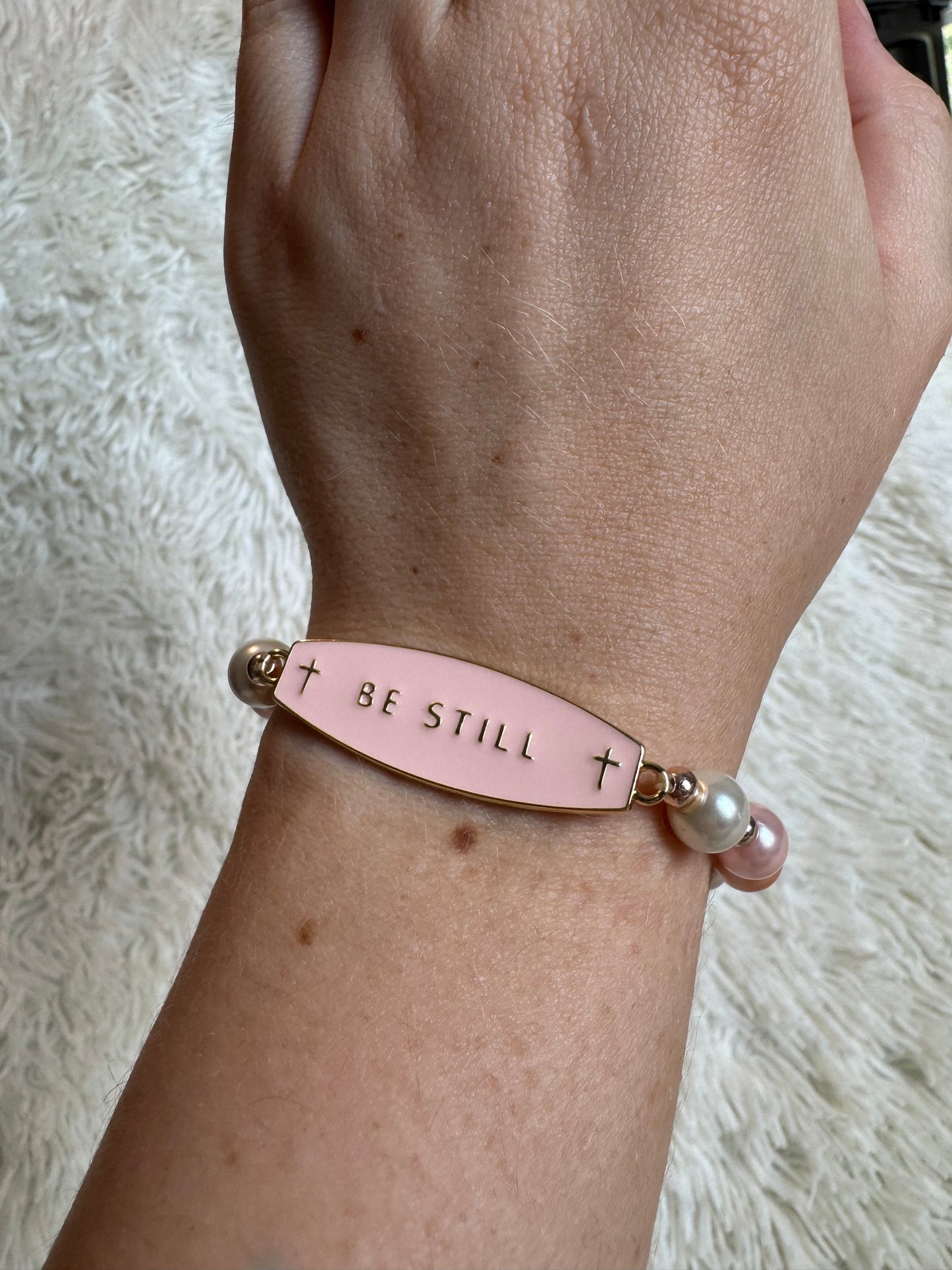 Beaded bracelets w/ charm