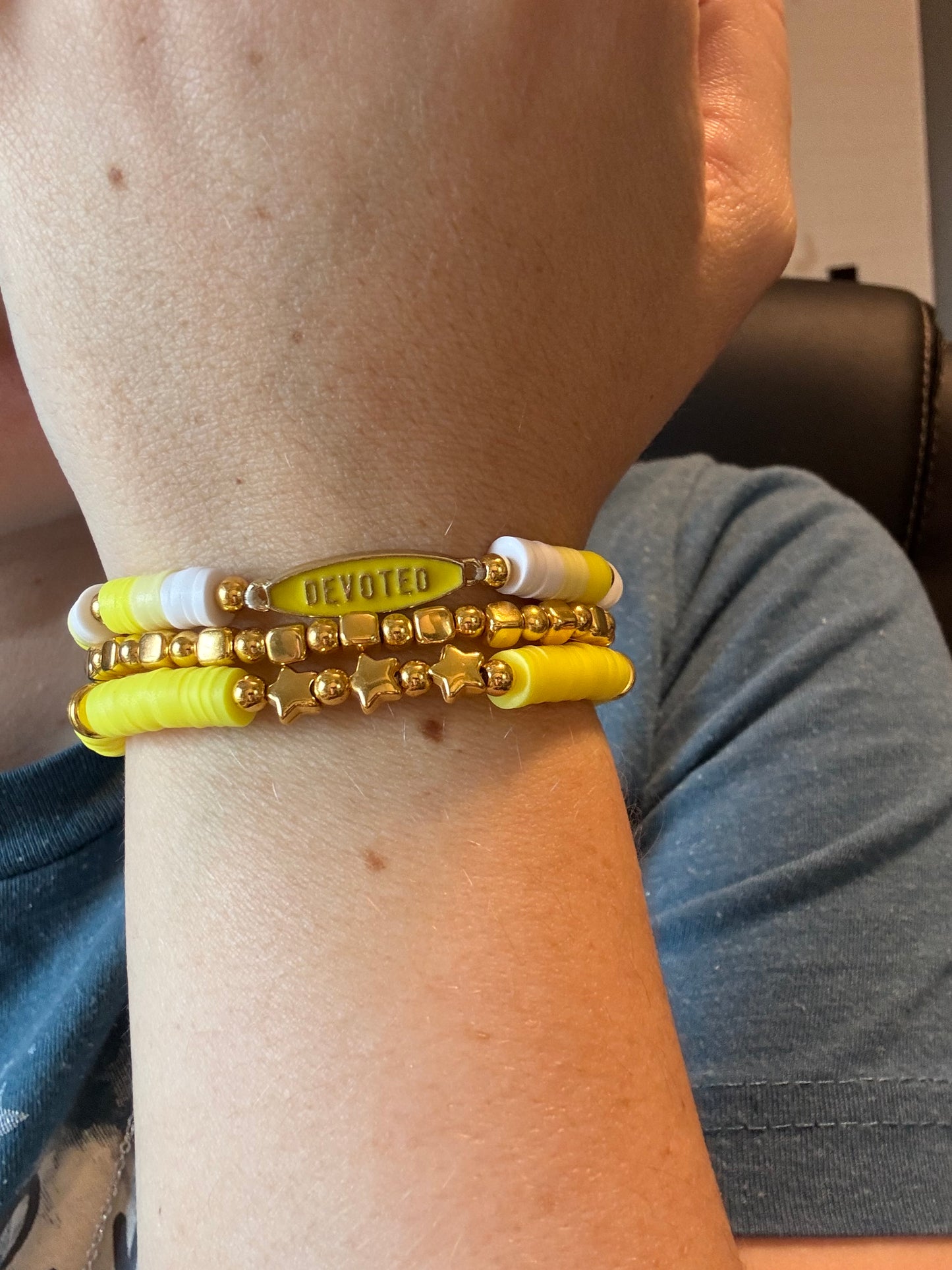 clay bead bracelets