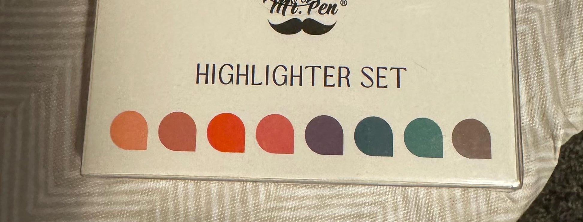 Pack of 8 Mr. Pen Pastel Highlighters