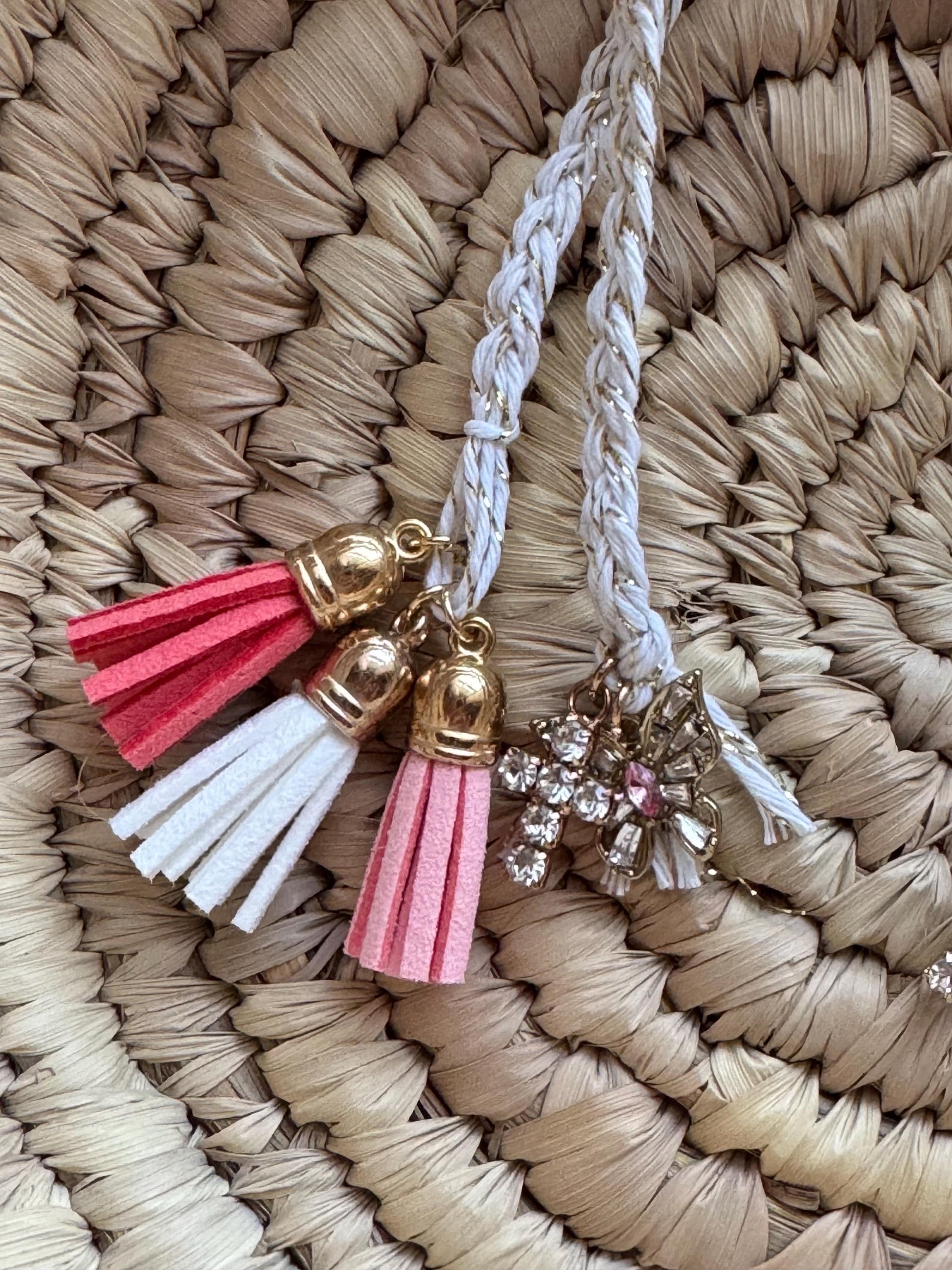 Gold Braided Bible Bookmark w/ tassels
