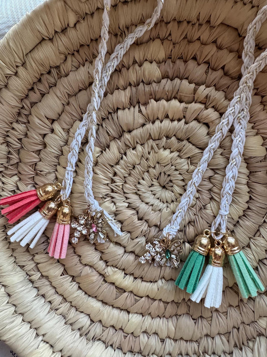 Gold Braided Bible Bookmark w/ tassels