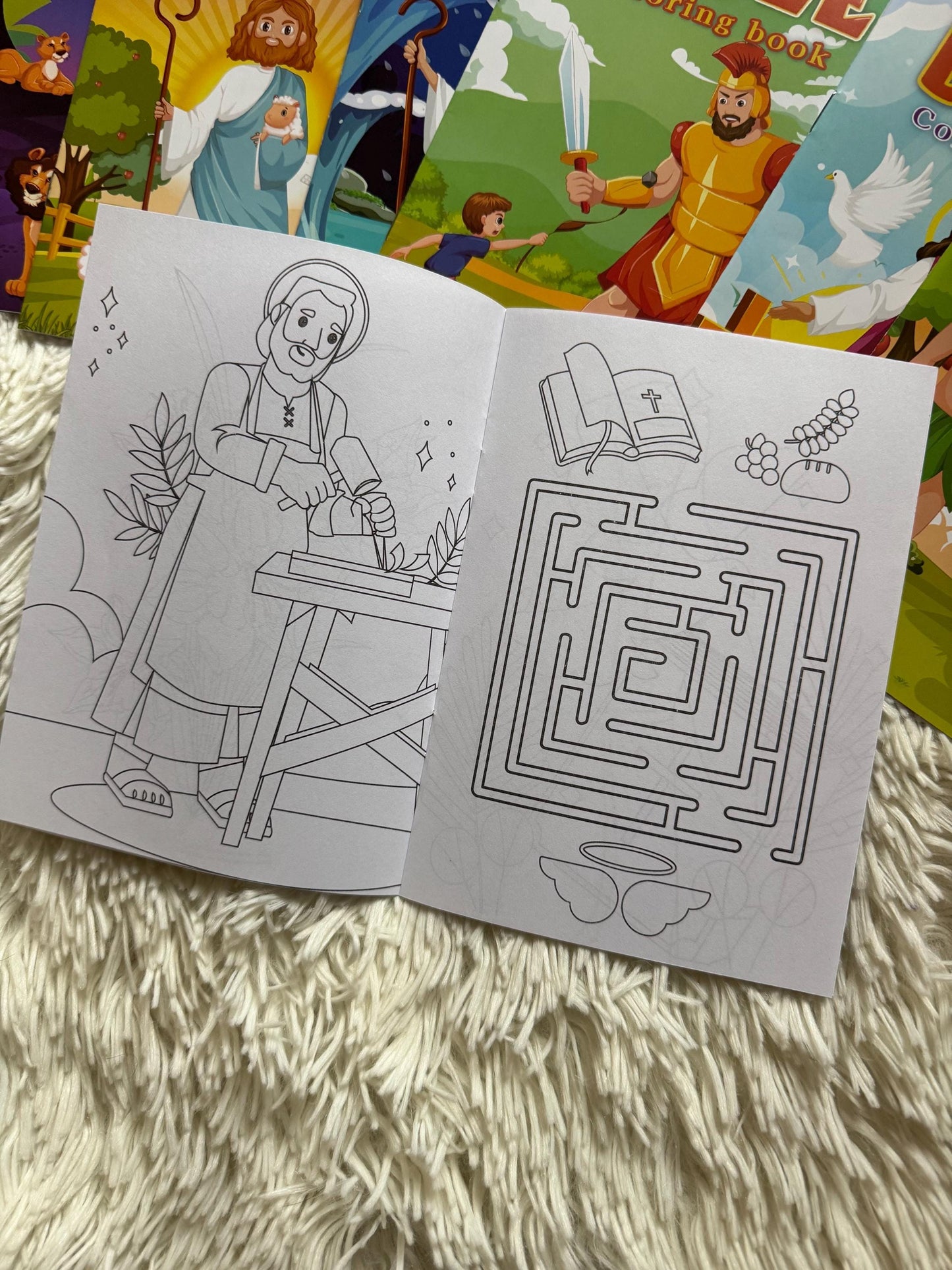 Bible Story Coloring book