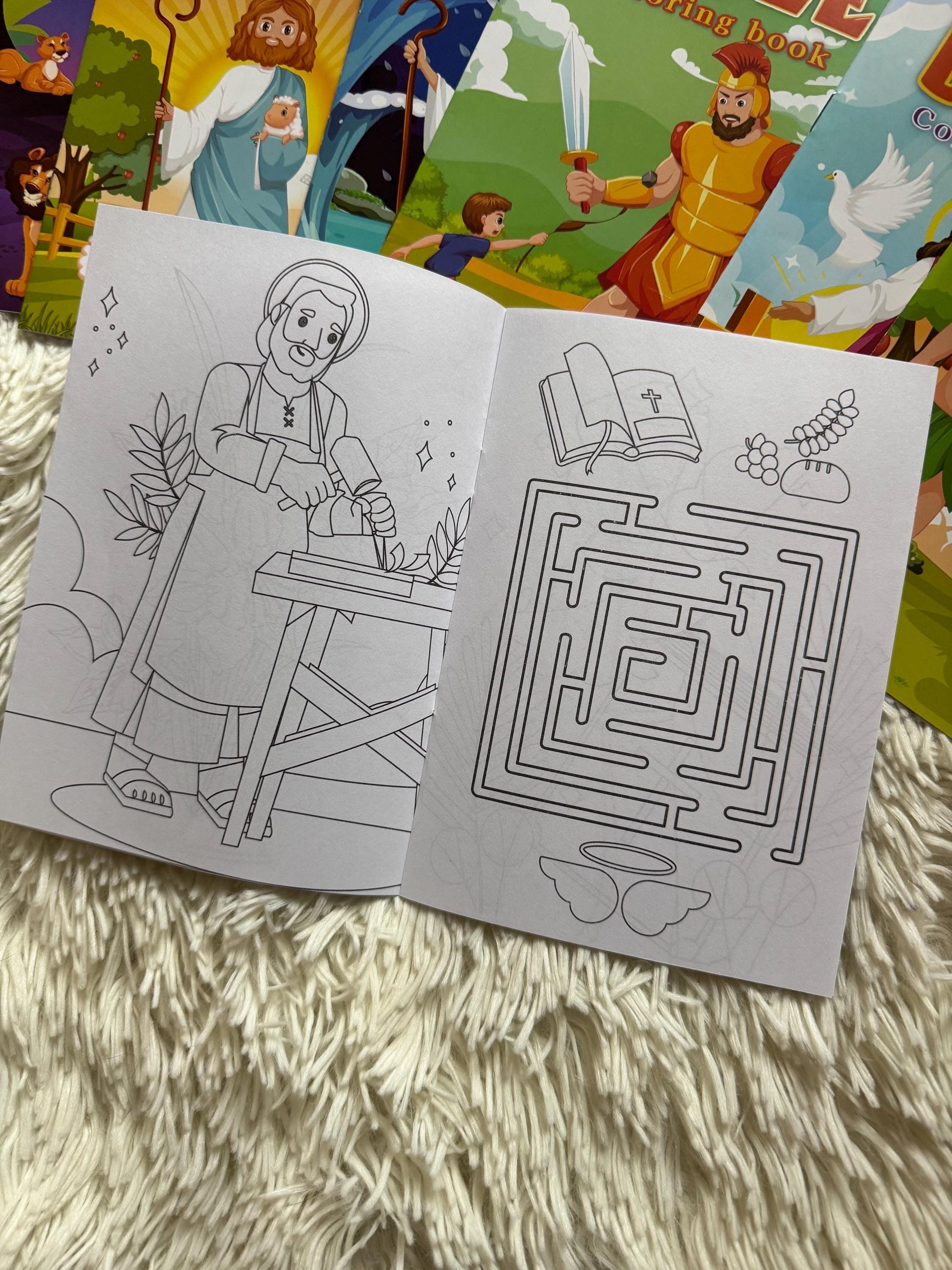 Bible Story Coloring book