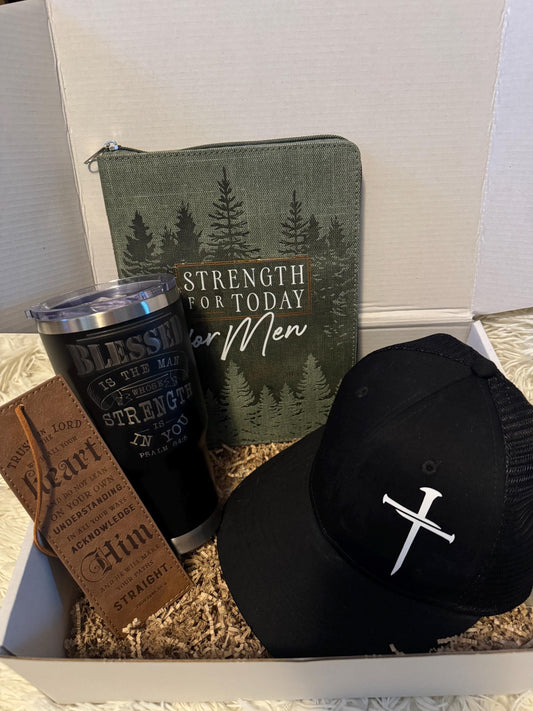 Men’s Christian themed gift box