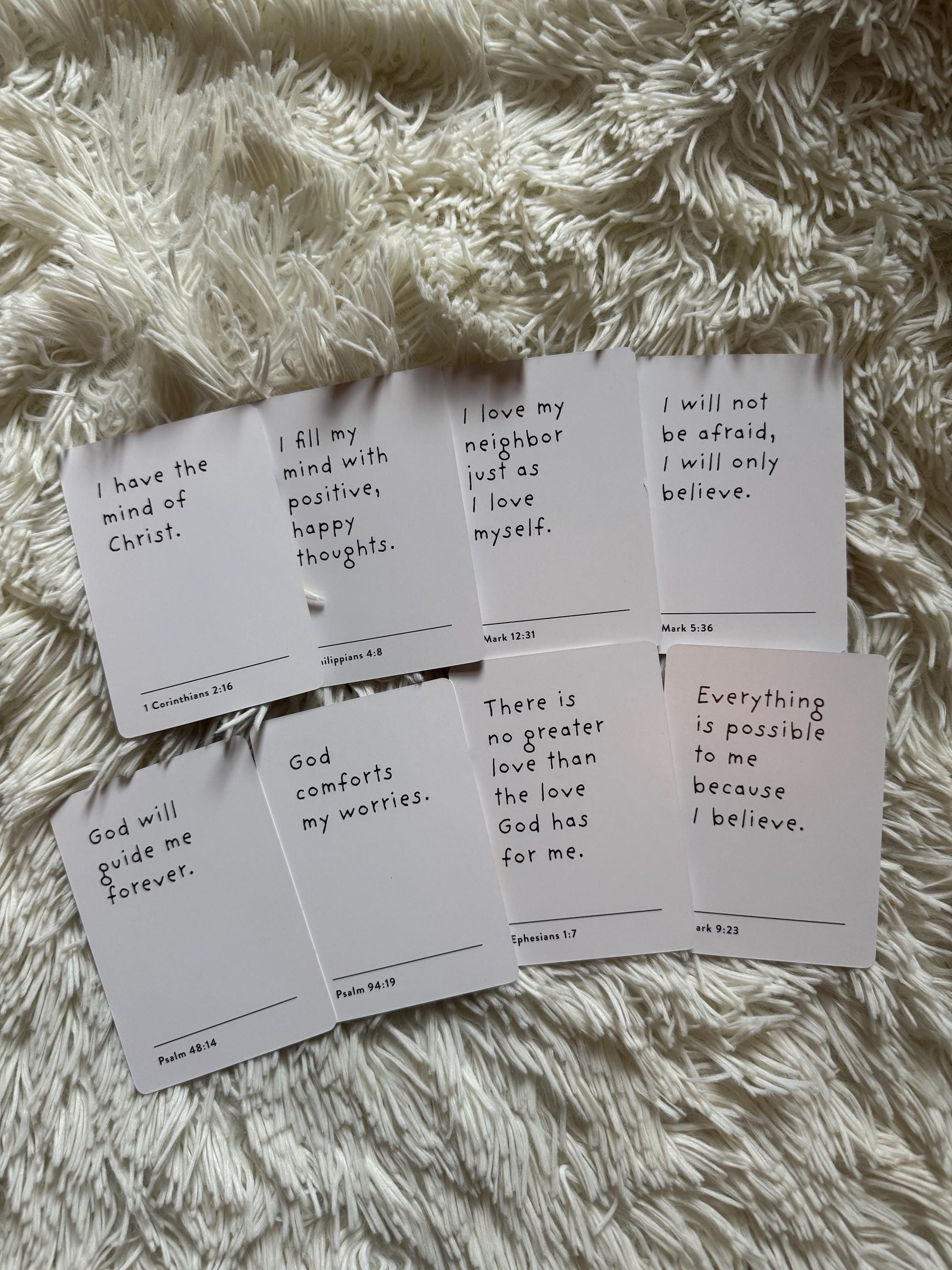 52 daily biblical affirmations for children