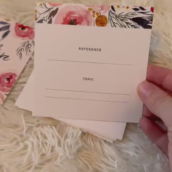 Scripture memory cards