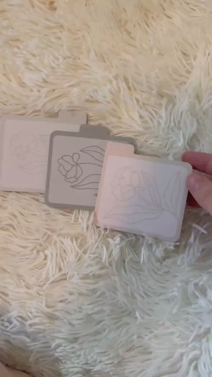 Pastel Floral Sticky Notes