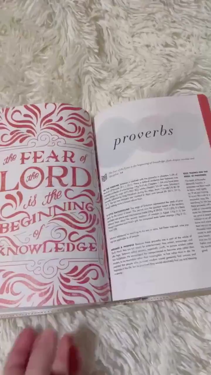 She Reads Truth Christian Standard Version Journaling Bible | Leather Cover